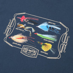 Lures Tee, Harbour Blue