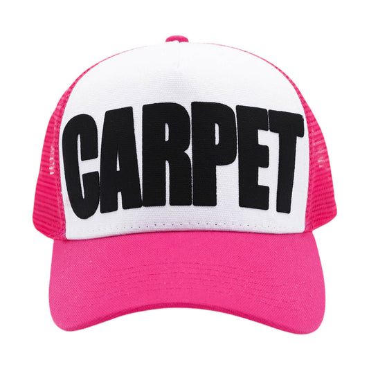 Carpet Trucker Hat, Pink