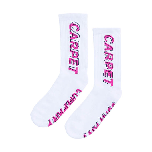 Misprint Socks, White