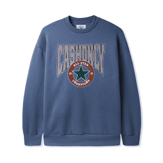 All Star Applique Crewneck Sweatshirt, Slate