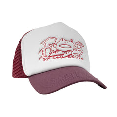 Big Shoes Trucker Hat (Maroon)