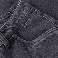 Classic Baggy Denim Pants, Faded Black