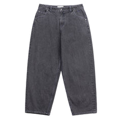 Classic Baggy Denim Pants, Faded Black