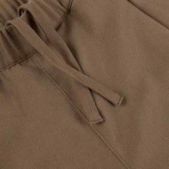 Pleated Twill Pants, Camel