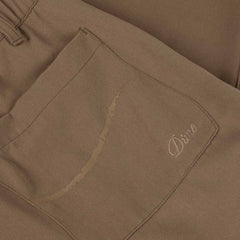 Pleated Twill Pants, Camel