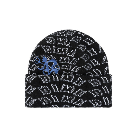 Chopper Fold Beanie, Black