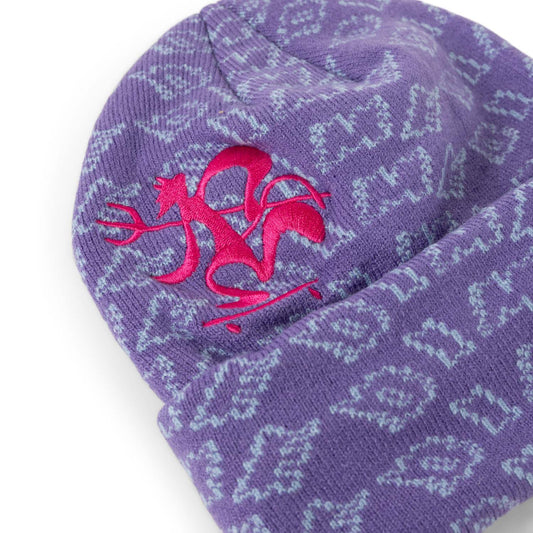 Chopper Fold Beanie, Lavender