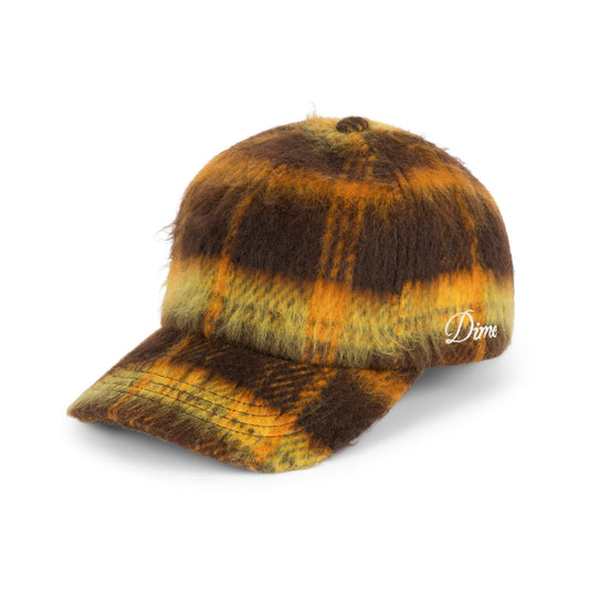 Shaggy Low Pro Cap, Yellow Plaid