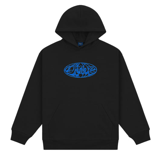 Globe Hoodie, Black