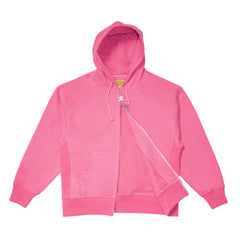 Big C-Star Double Zip Hoodie, Pink