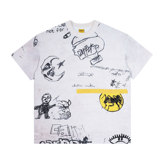 Scrapbook Tee, White