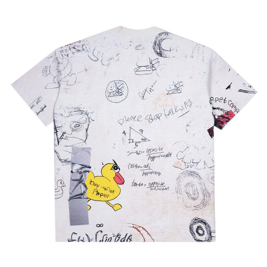 Scrapbook Tee, White