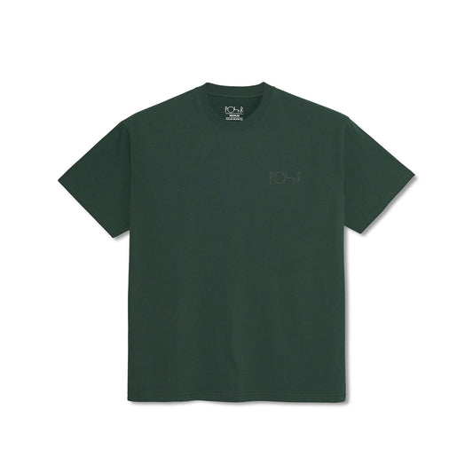 Stroke Logo Tee, Dark Teal