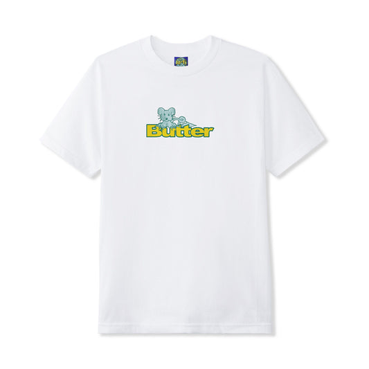 Rat Logo Tee, White