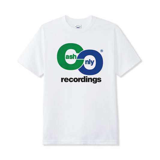 Recordings Tee, White