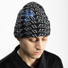 Chopper Fold Beanie, Black