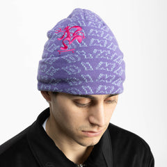 Chopper Fold Beanie, Lavender