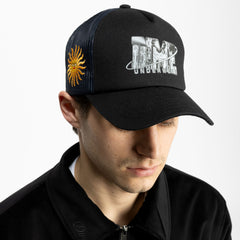 Cosmic Trucker Cap, Black