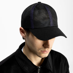 Supermesh Low Pro Trucker Cap, Black