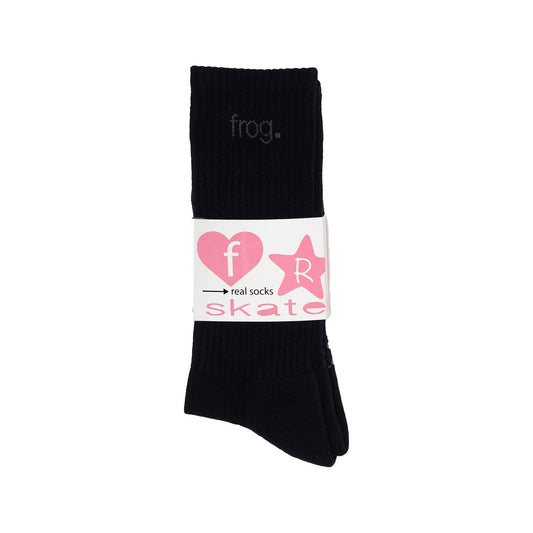 Frog Socks, Black