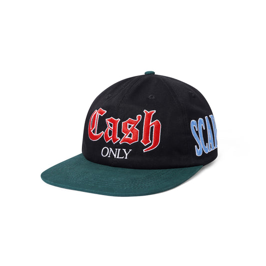 Training 6 Panel Cap, Black / Forest