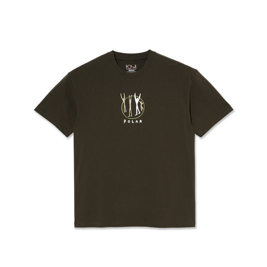 Polar Gang Tee, Brown