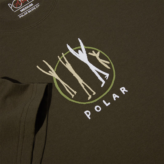 Polar Gang Tee, Brown