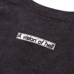 Vision Logo Tee, Washed Black