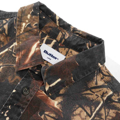 Washed Pocket L/S Shirt, Camo