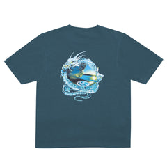 Wave Serpent T-Shirt, Navy