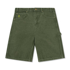 Weathergear Denim Shorts, Faded Army