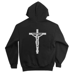 Shattered Logo Hood, Black