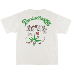 Paradise Patch Kids Tee, White