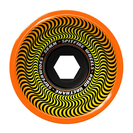 80HD Super Wide Wheels, Orange