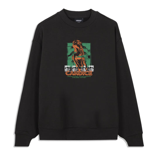 Enquire Within Crewneck, Coal