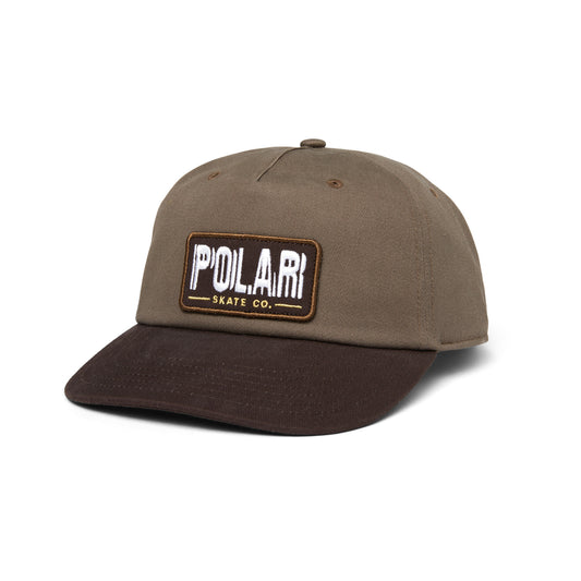 Earthquake Patch Cap, Brown