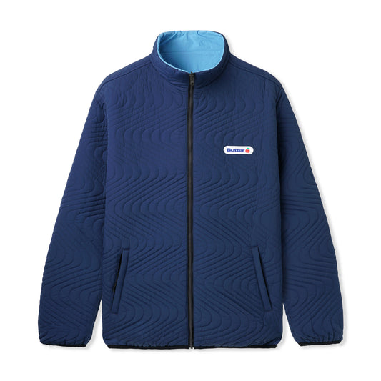 Quilted Reversible Jacket, Navy / Blue